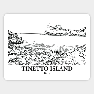 Tinetto Island - Italy Magnet